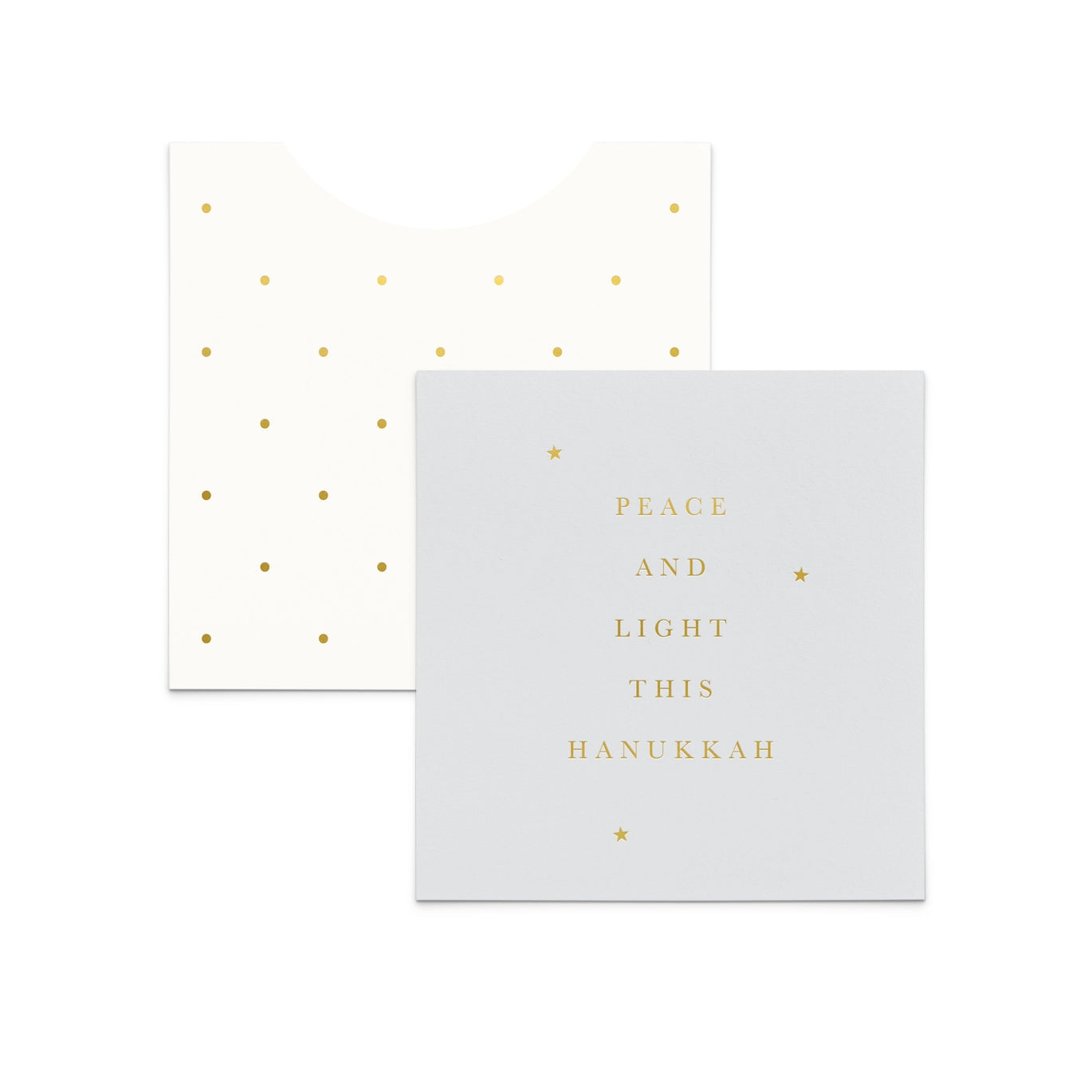 Peace Hanukkah Mini Enclosure Card