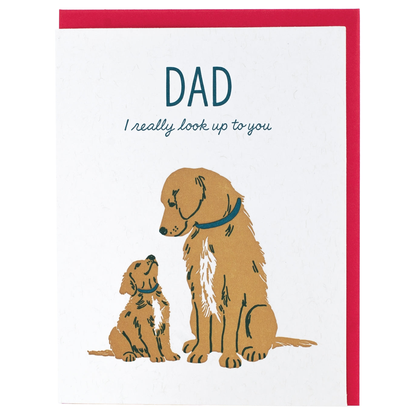 Golden Retrievers Father's Day Card