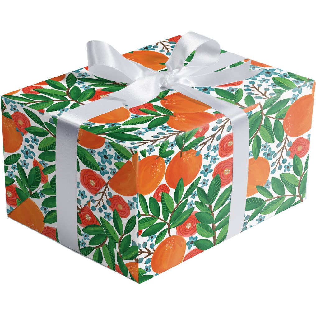 Mandarin Grove Gift Wrap