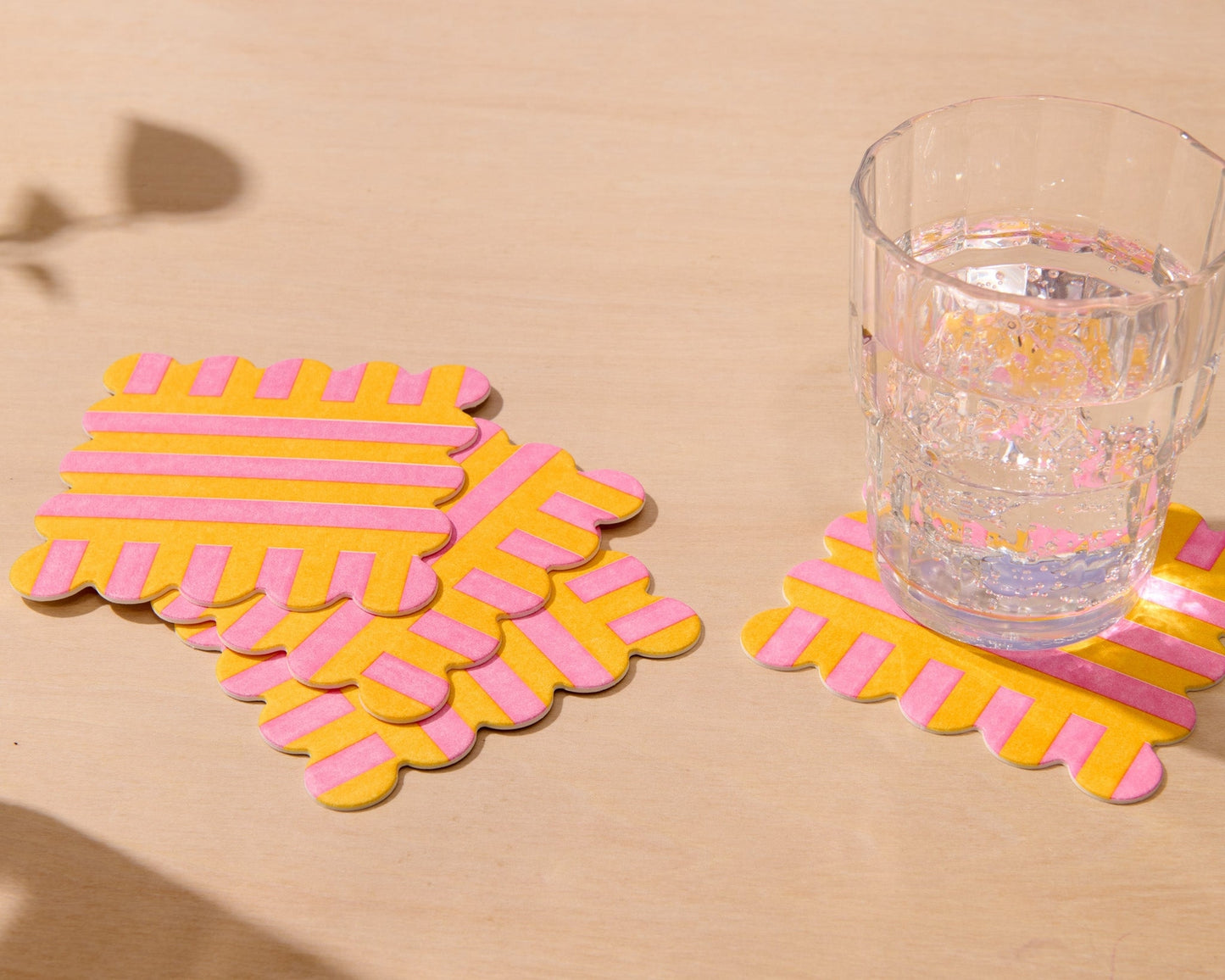 Riviera Stripe Coasters