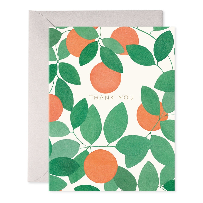 Orange Grove Thank You Card