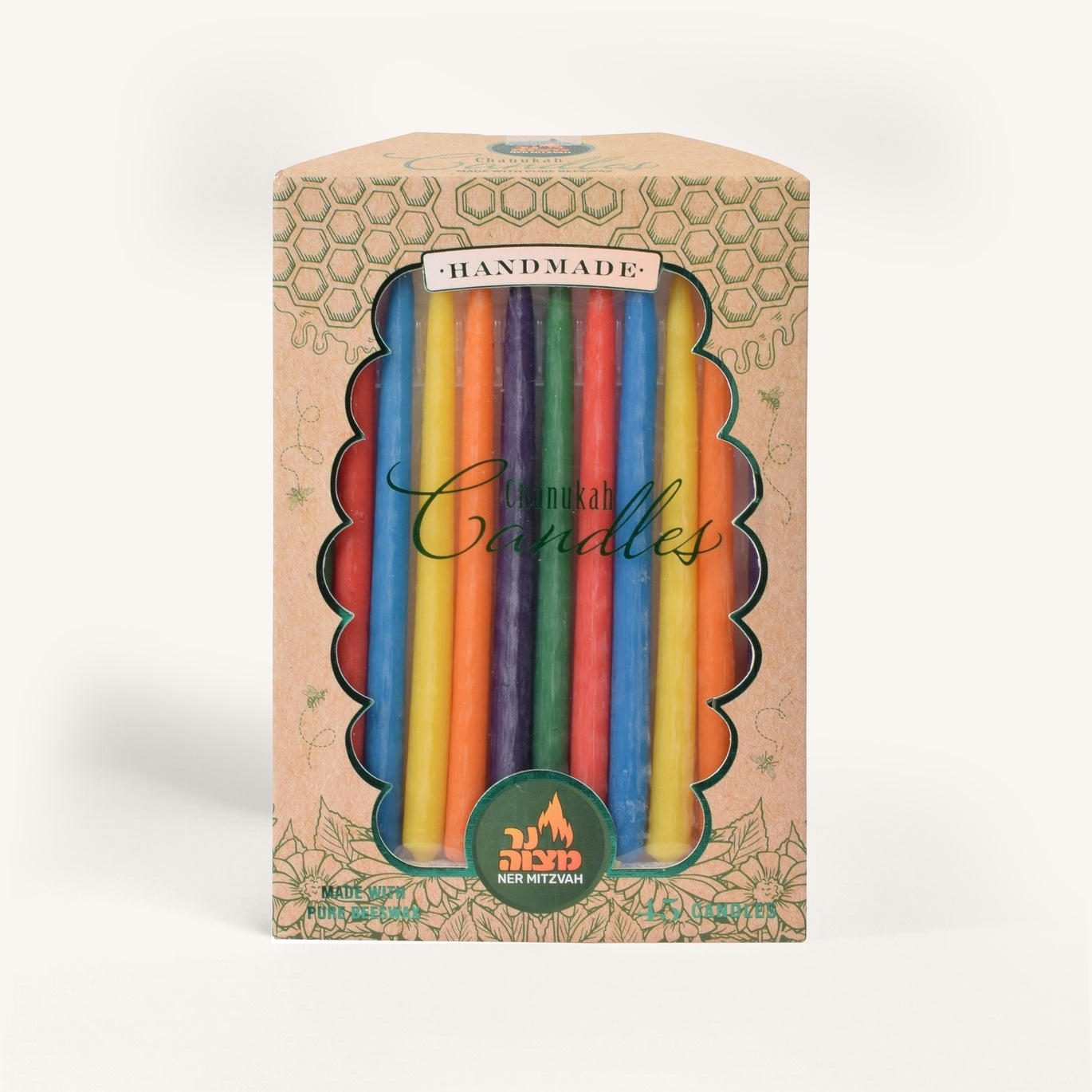 Beeswax Chanukah Candles