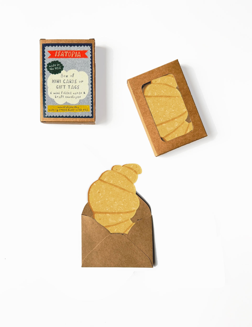 Croissant Mini Card Set
