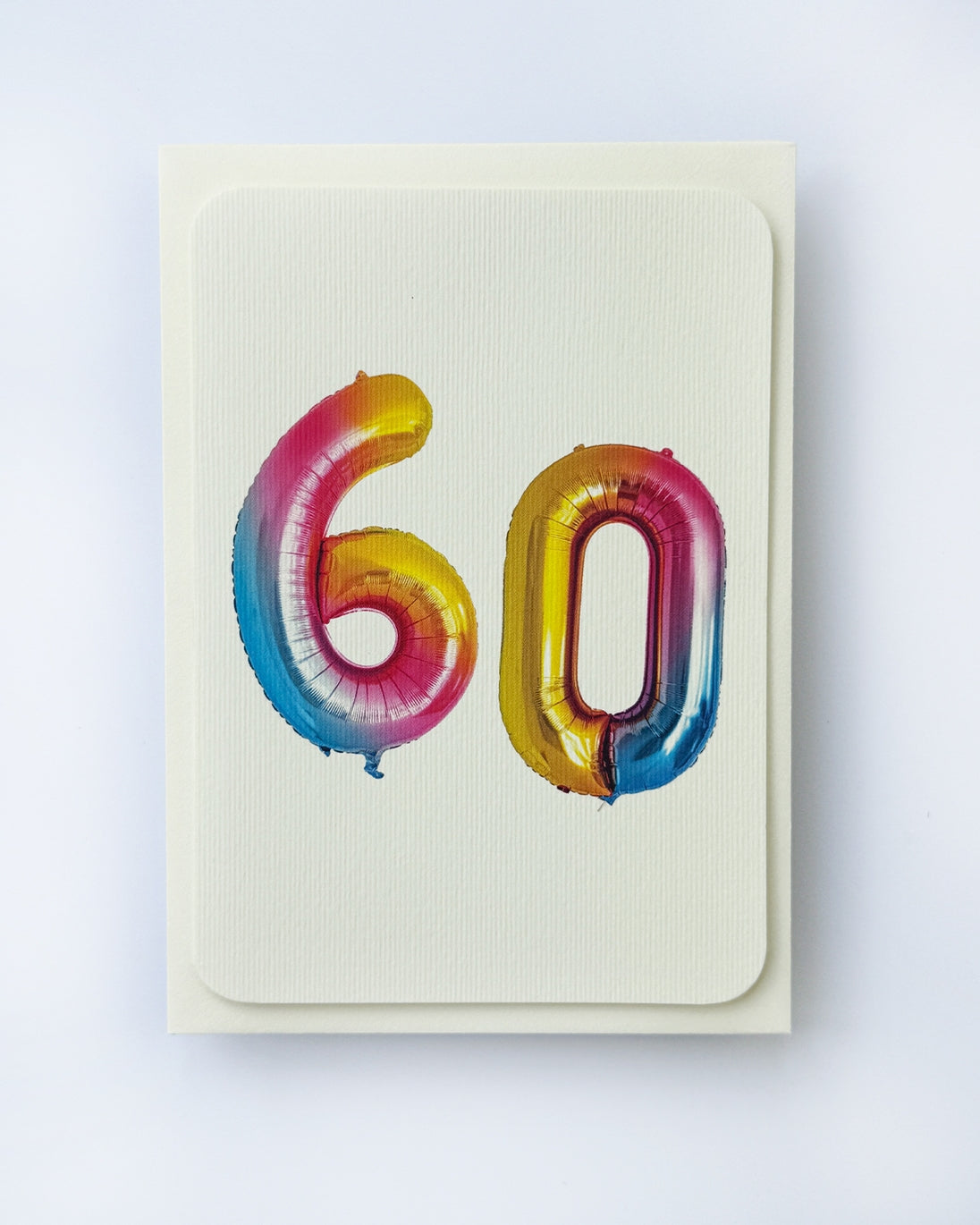 Birthday Balloon No. 60 Card
