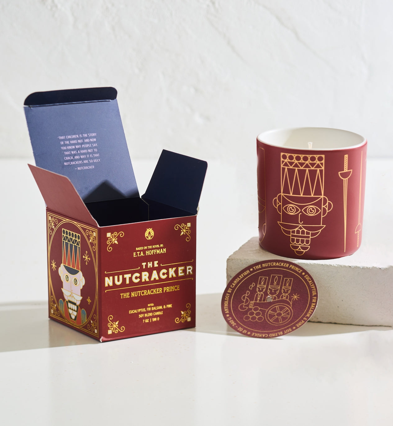The Nutcracker Prince Mug Candle