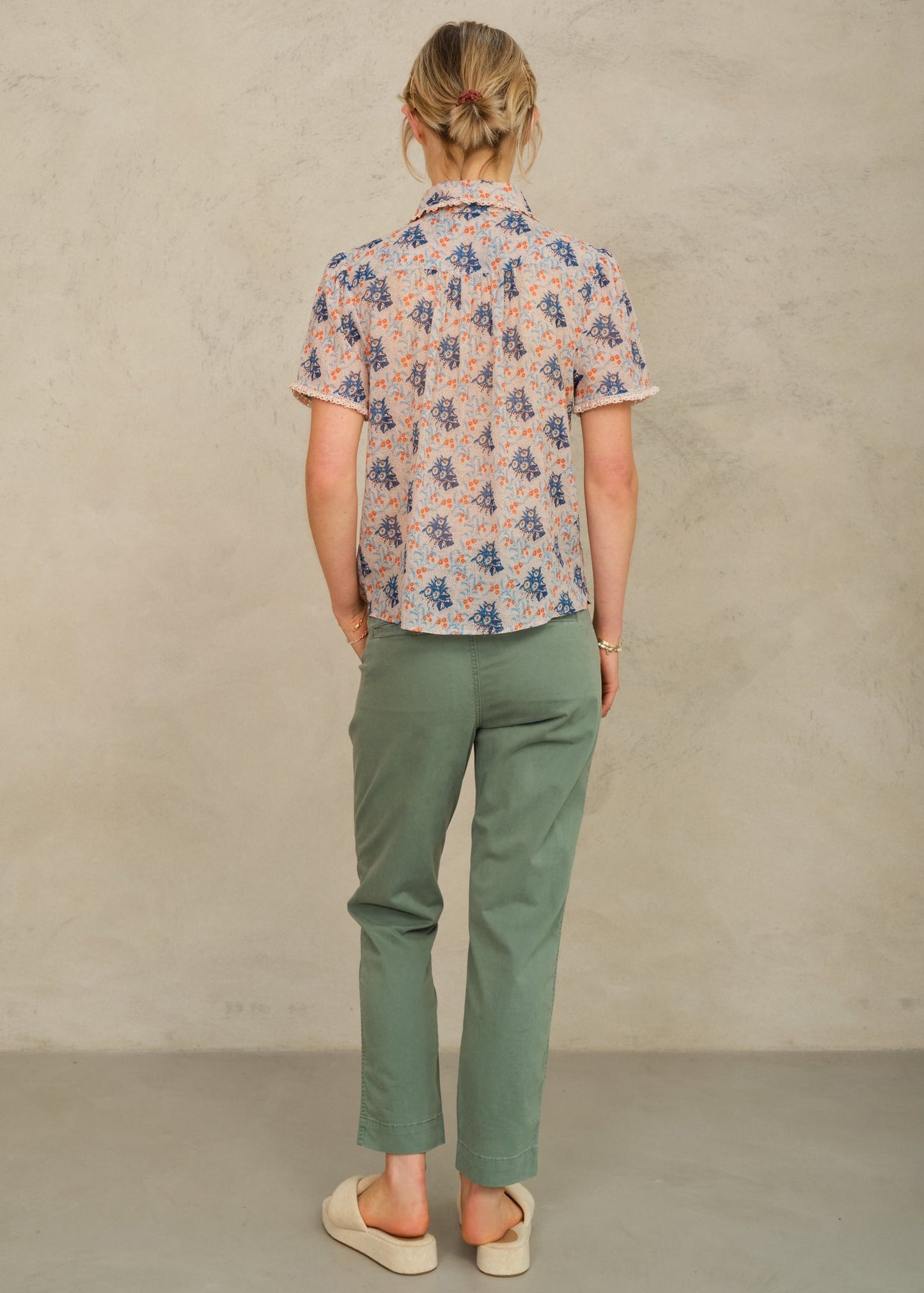 Aster Collar Top