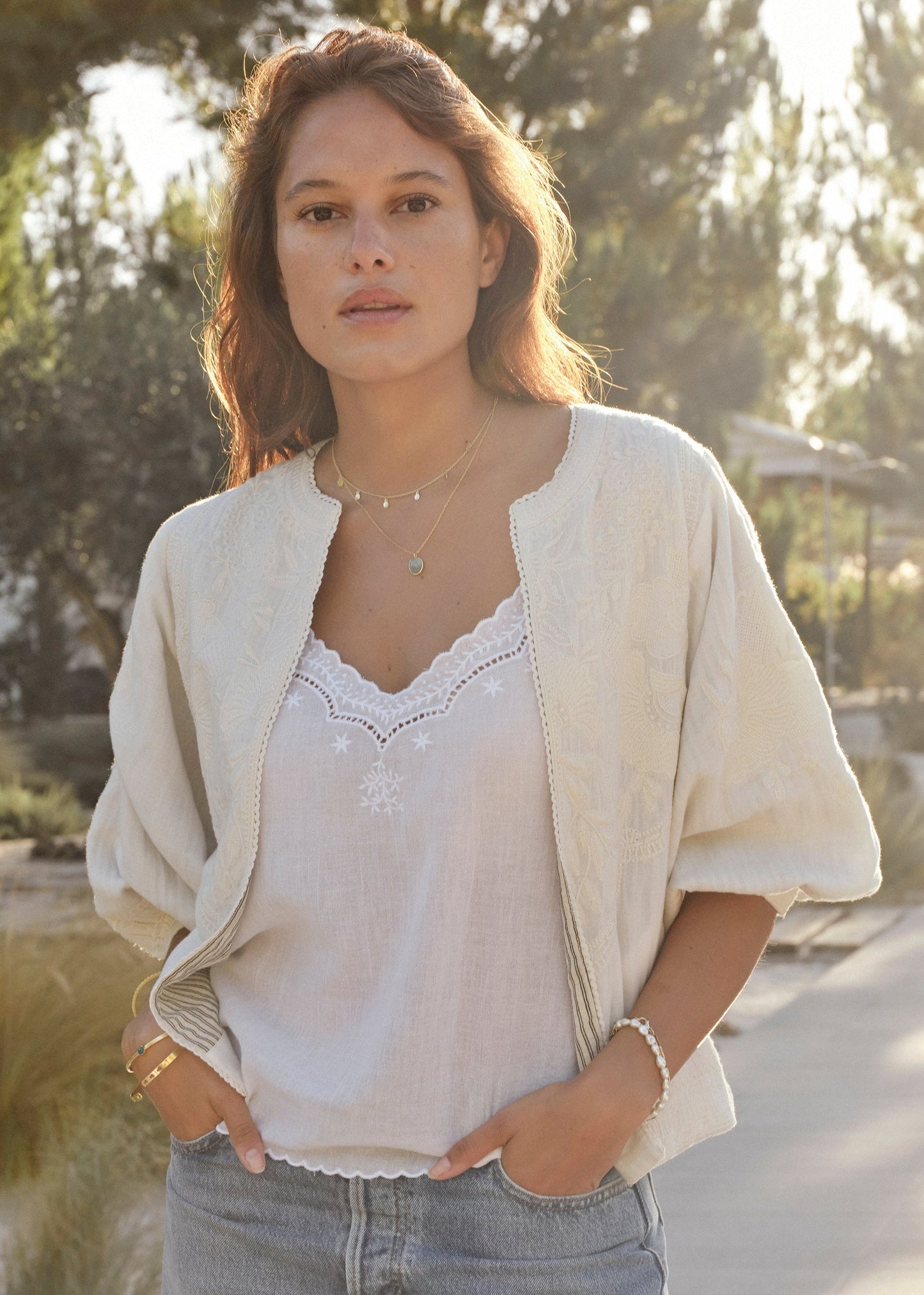 Averi Embroidered Jacket