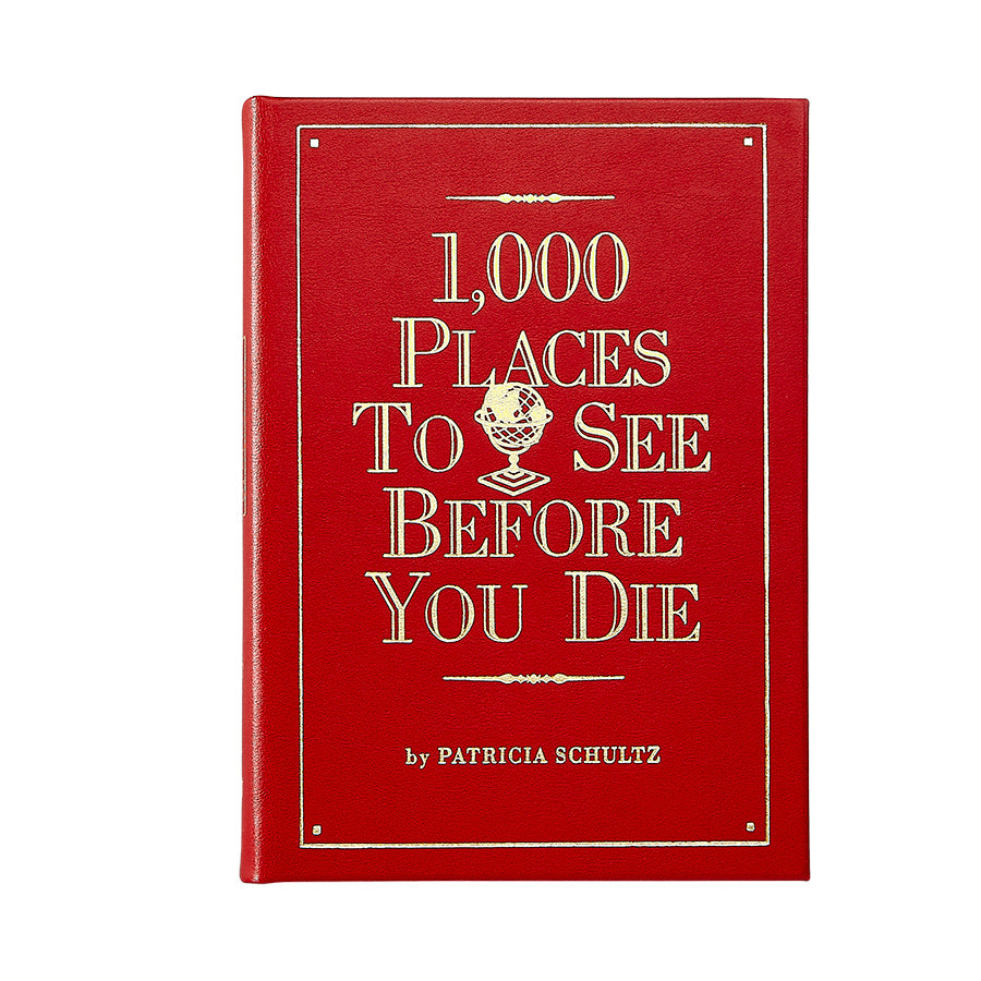 1000 Places to See Before You Die - Leather Bound