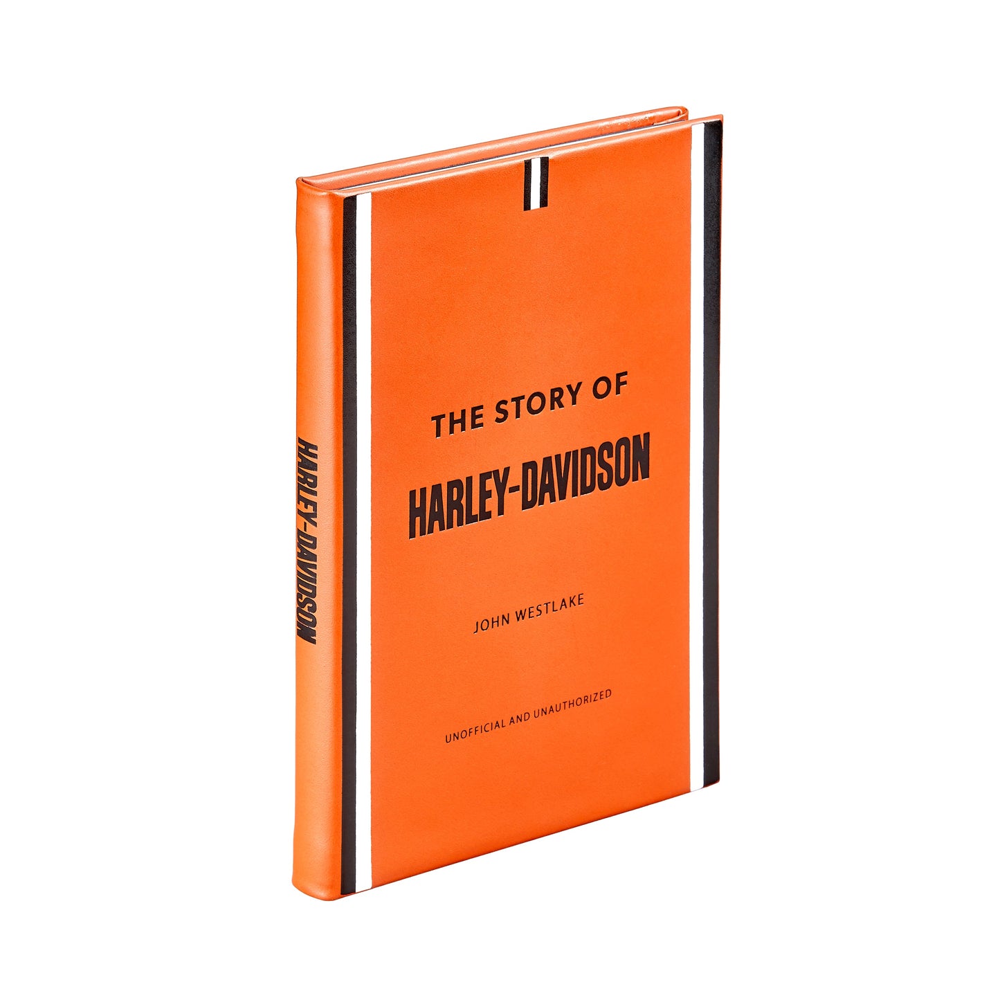 The Story of Harley-Davidson - Leather Bound