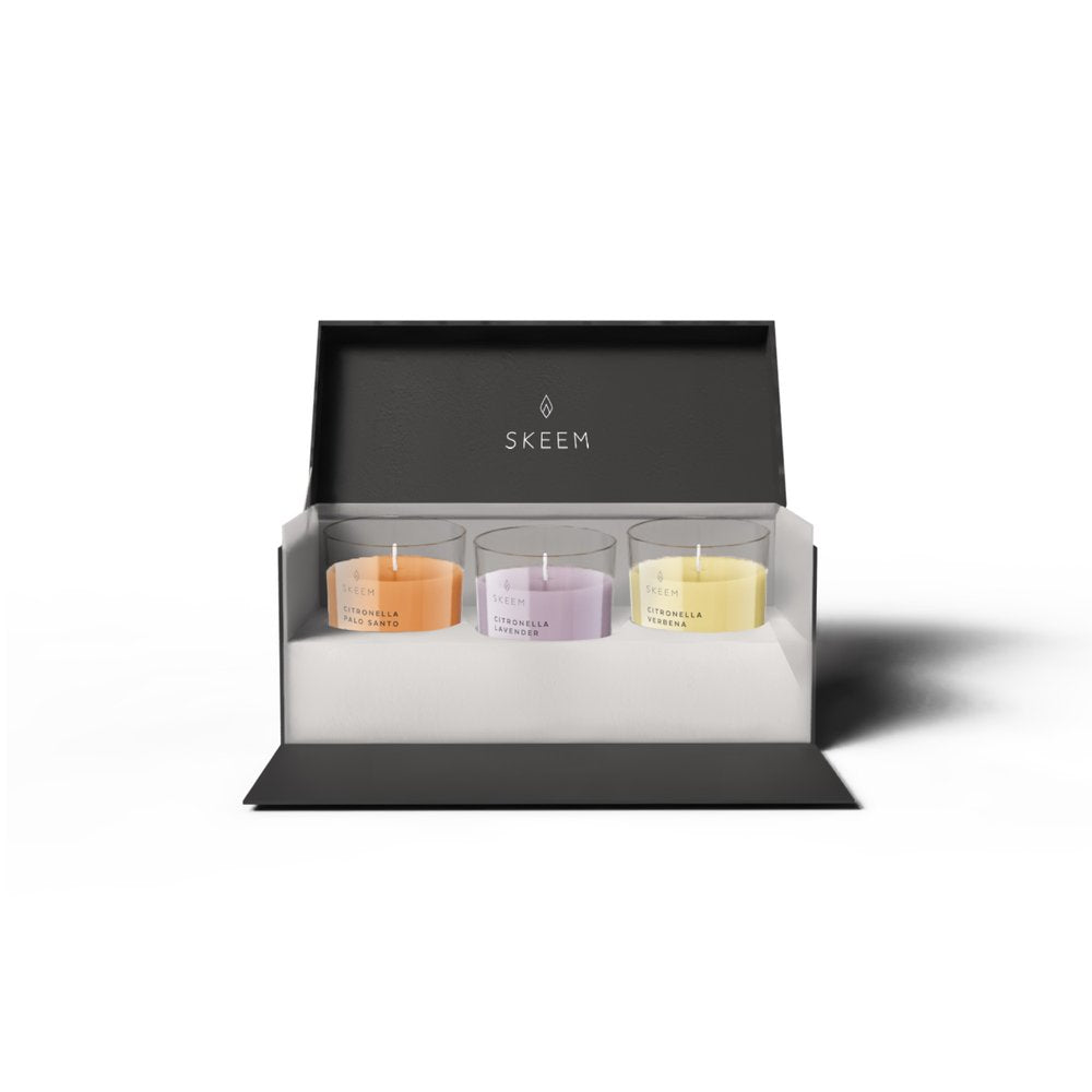 Aura Citronella Mini Candle Gift Set