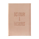 Dictionary and Thesaurus - Leather Bound