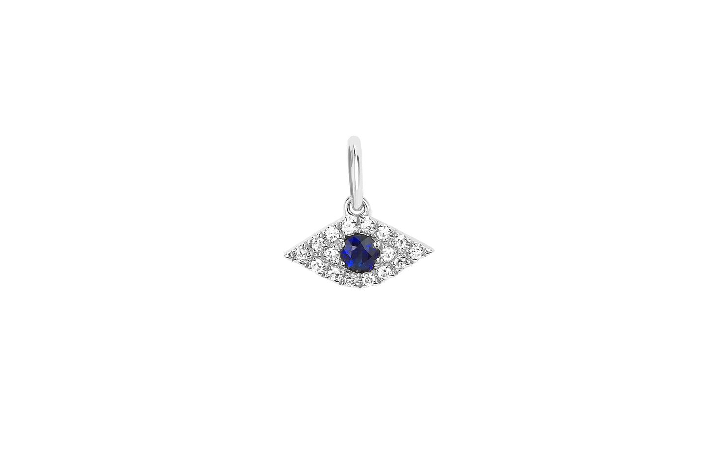 Diamond Evil Eye Charm