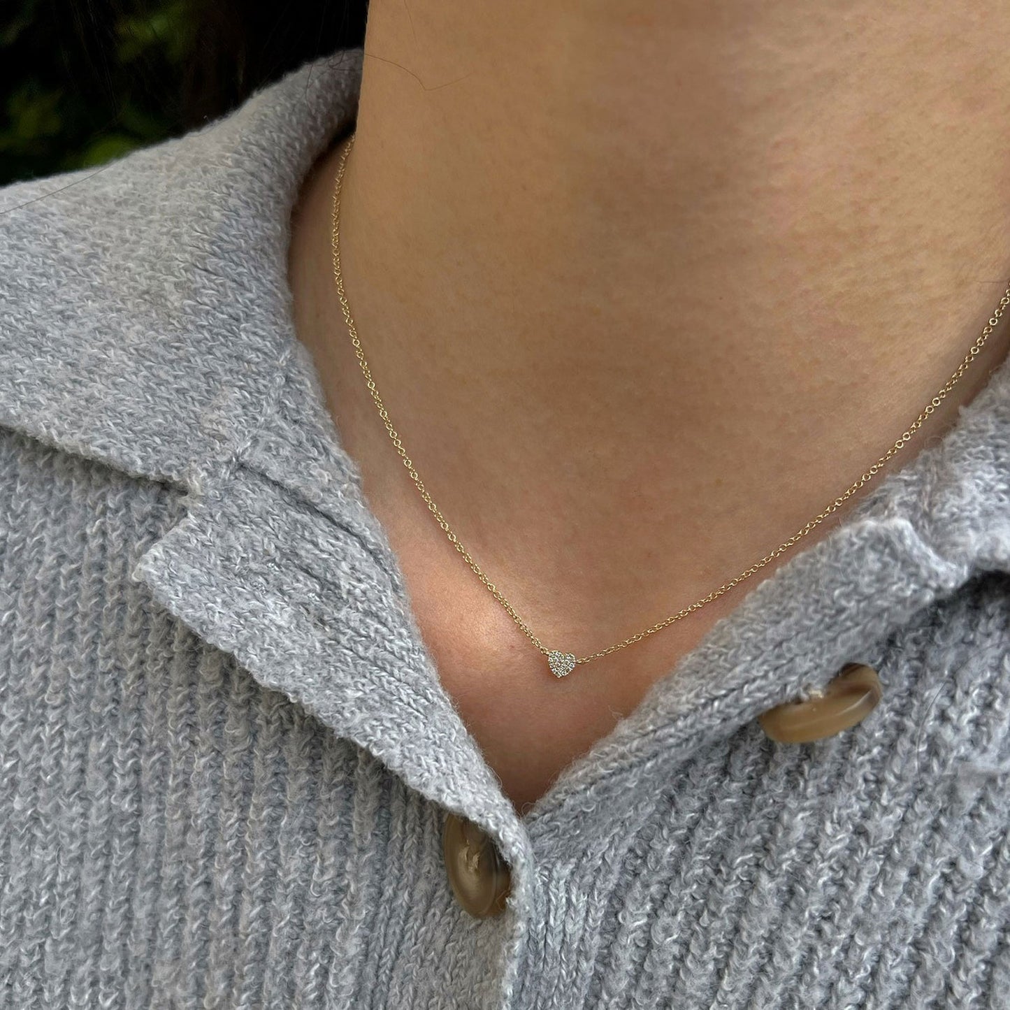 Diamond Heart Necklace