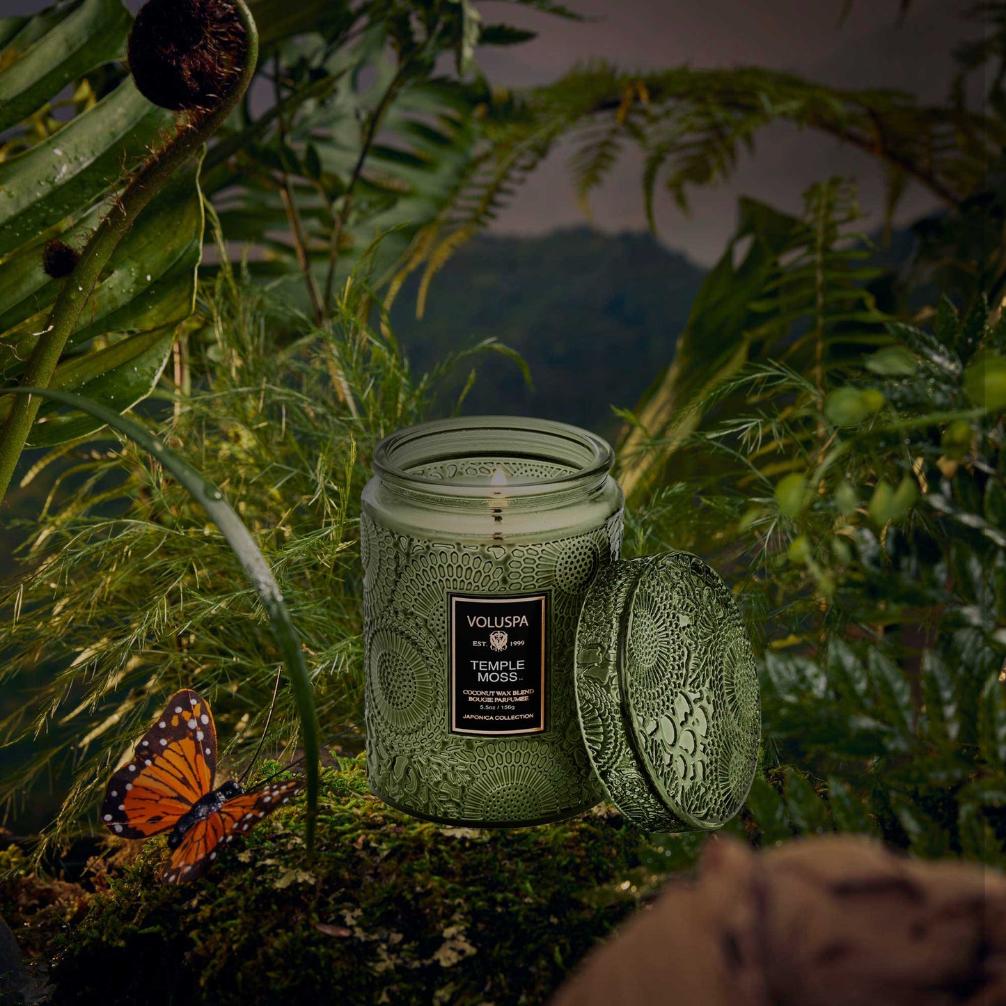 Temple Moss Small Jar Candle