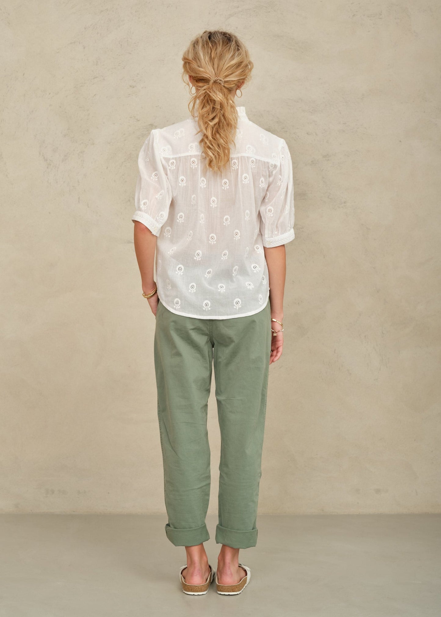 Frani Embroidered Top