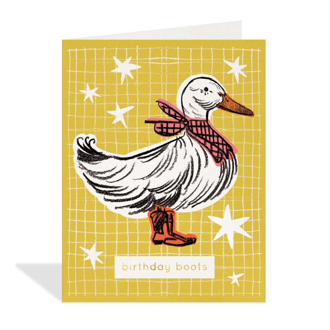 Birthday Boots Card