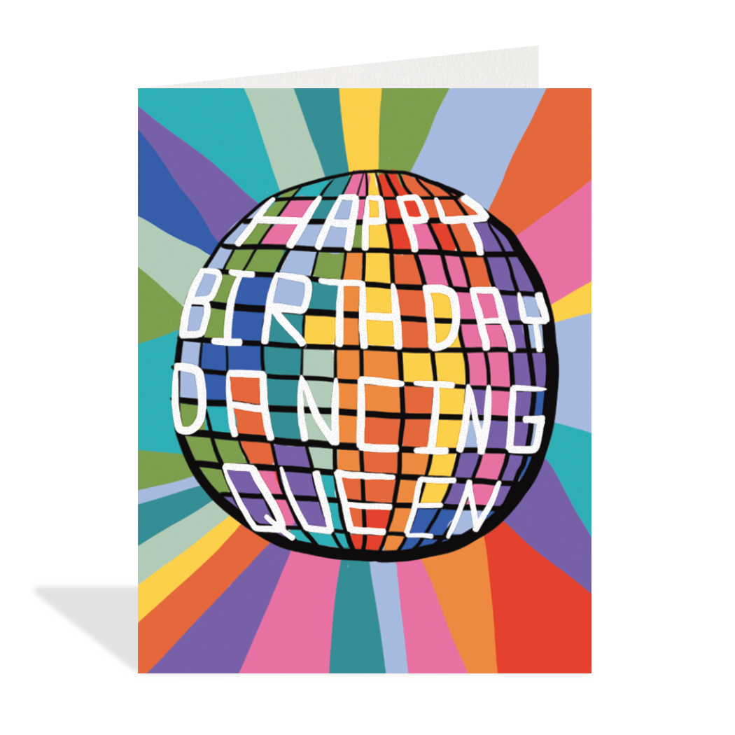 Dancing Queen Birthday Card