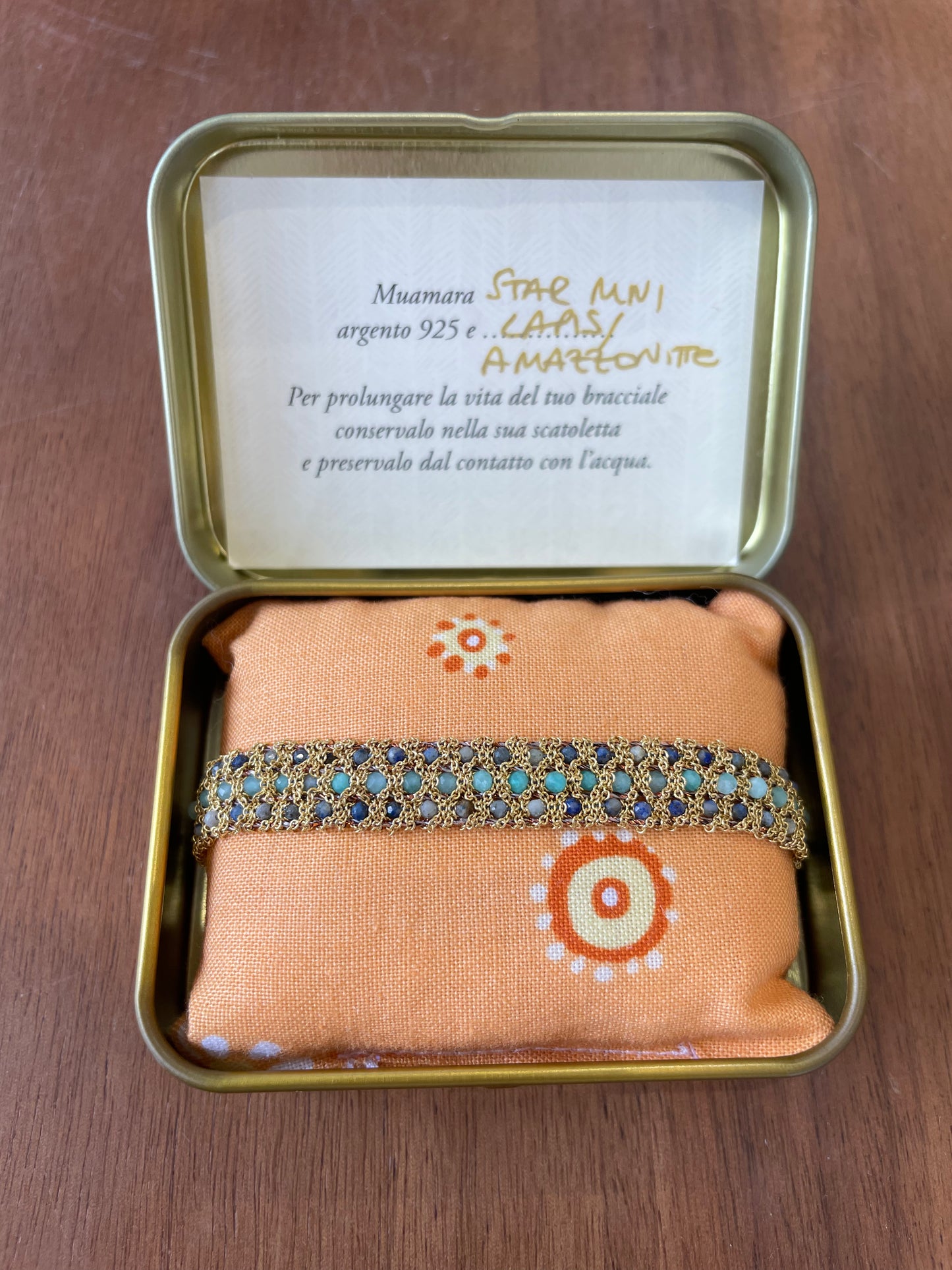 Muamara Star Mini Lapis / Amazonite Bracelet