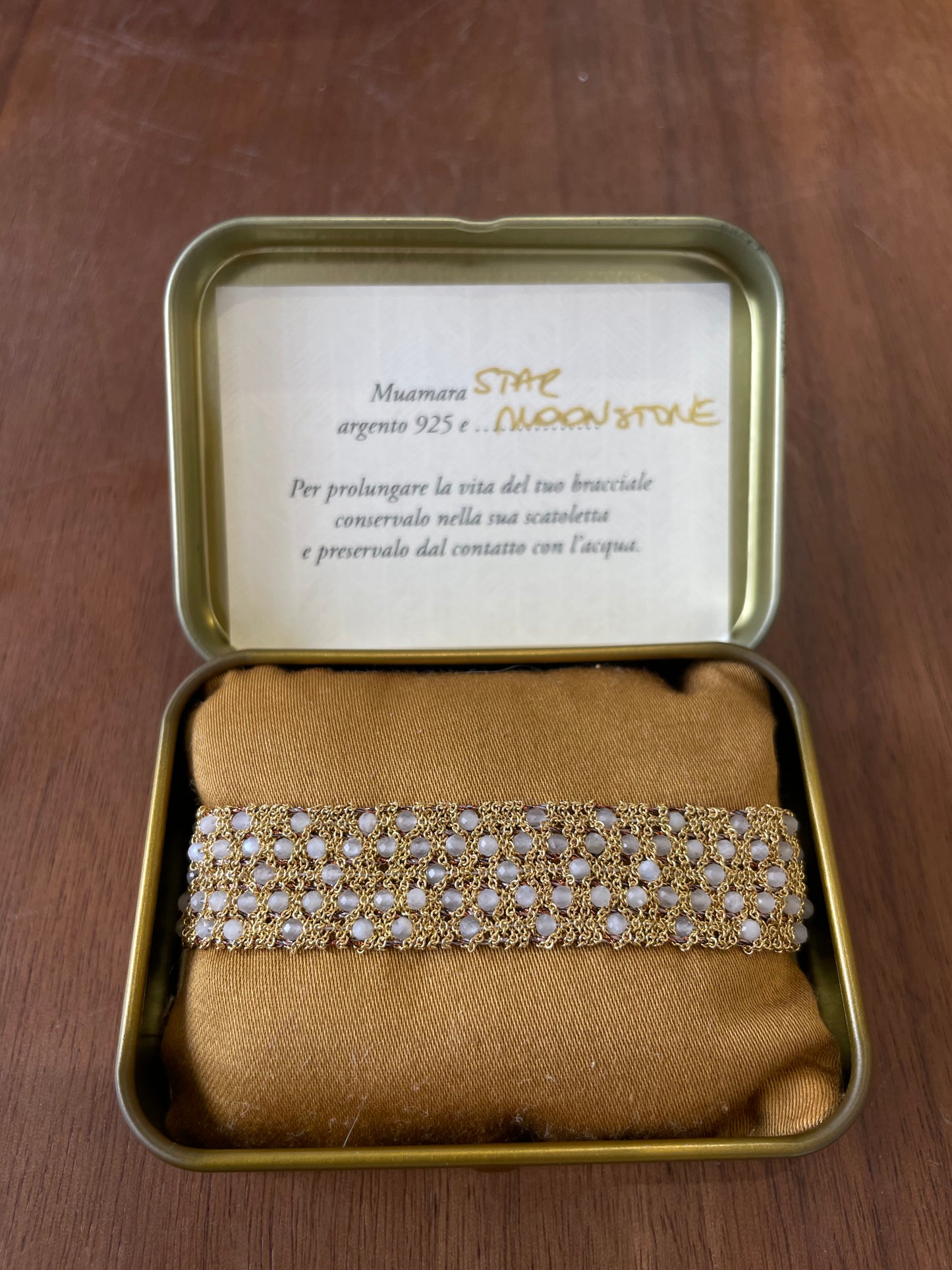 Muamara Star Moonstone Bracelet