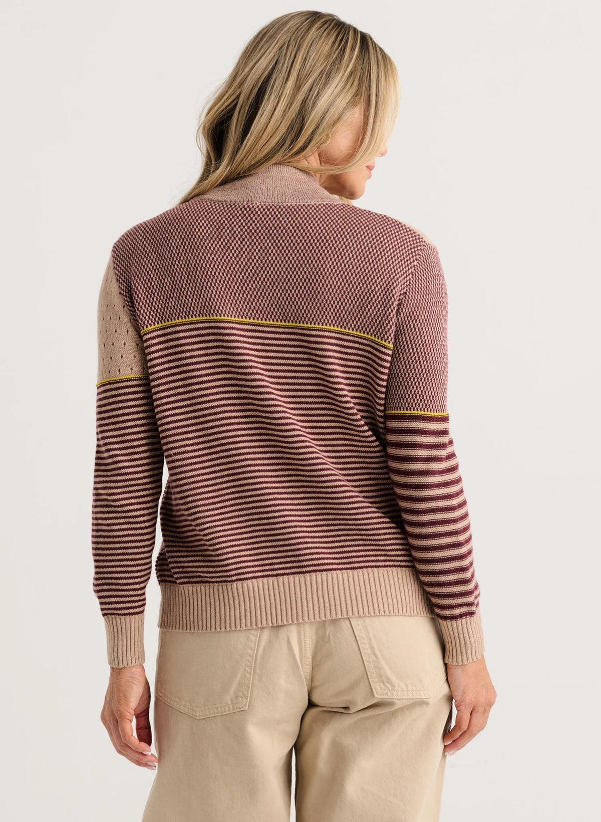 Knit Zip Cardi