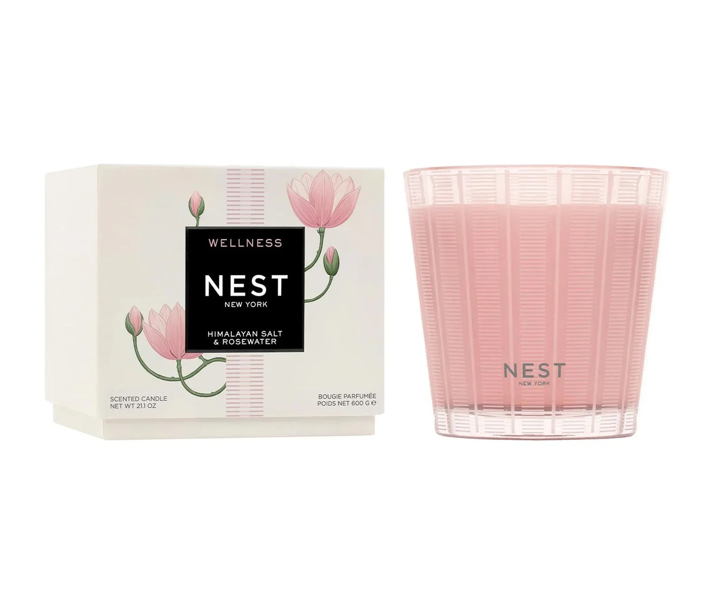 Himalayan Salt & Rosewater Candle
