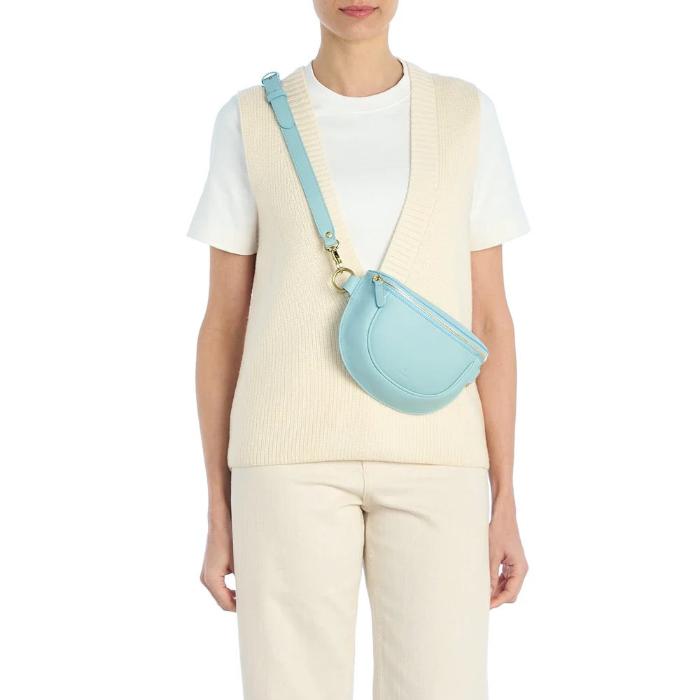 Oliveta Leather Belt Bag