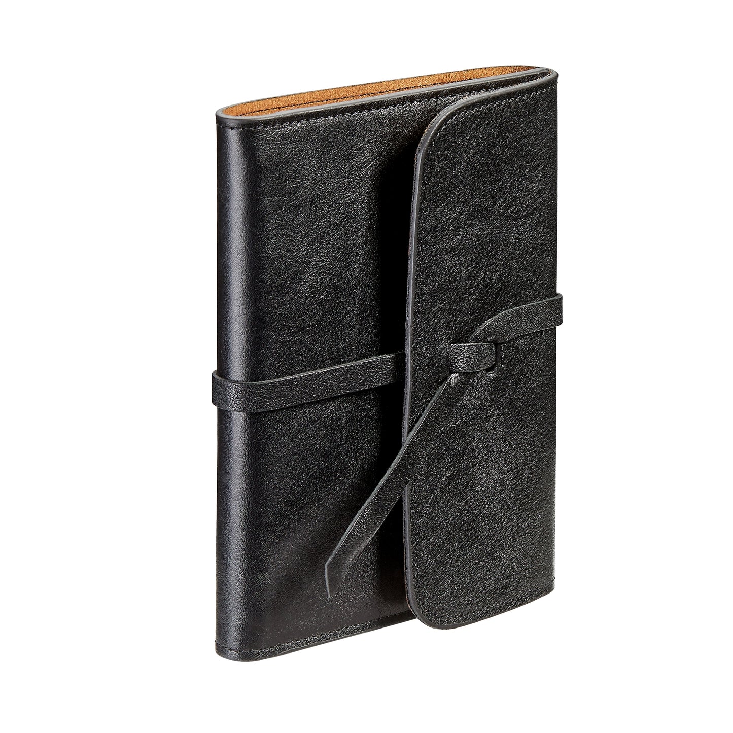 Leather-Wrapped Refillable Custom Journal - 7"