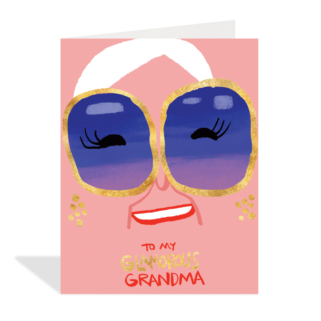 Glamorous Grandma Card