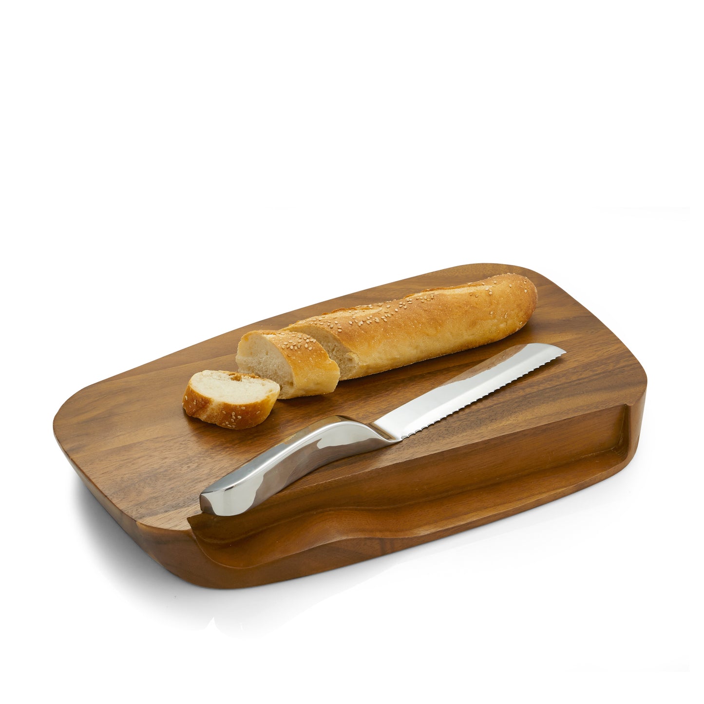 Blend Challah Board with Knife