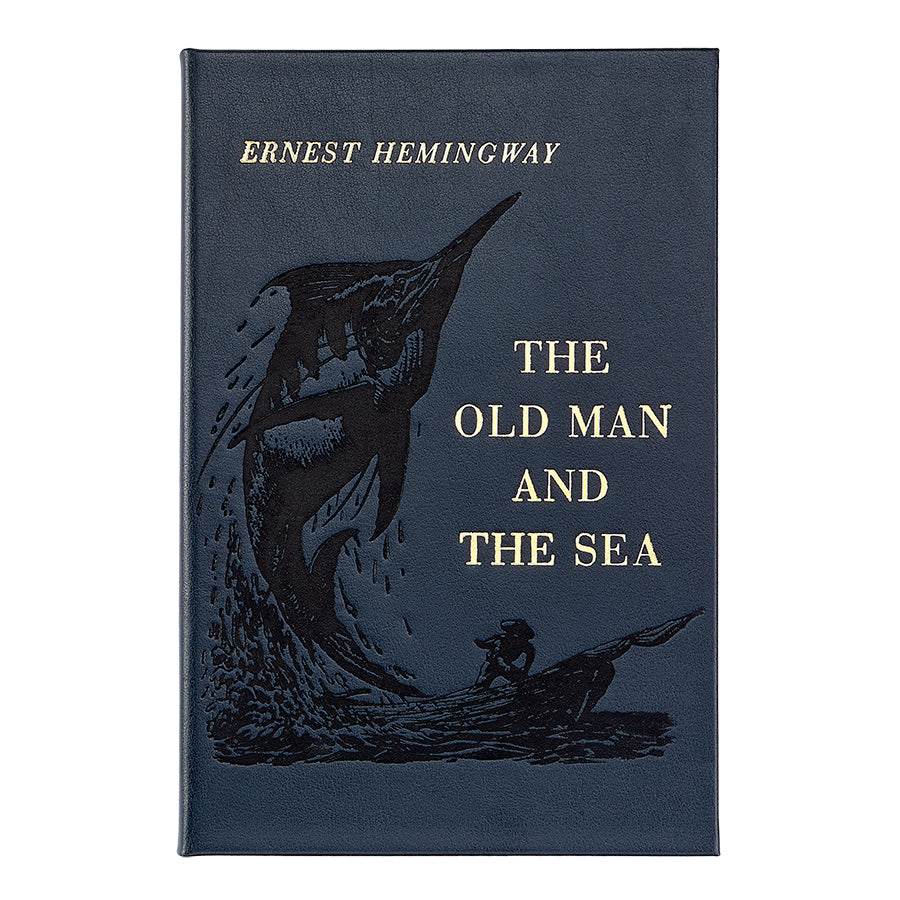 The Old Man and the Sea - Leather Bound