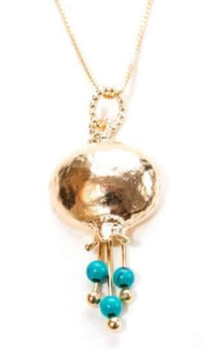 Pomegranate Pendant Necklace
