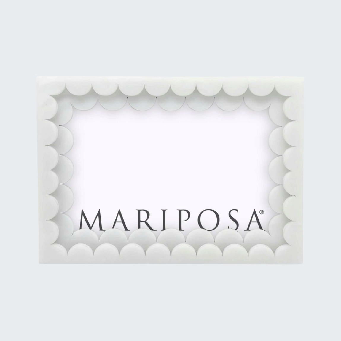 Acrylic Double Scallop Frame