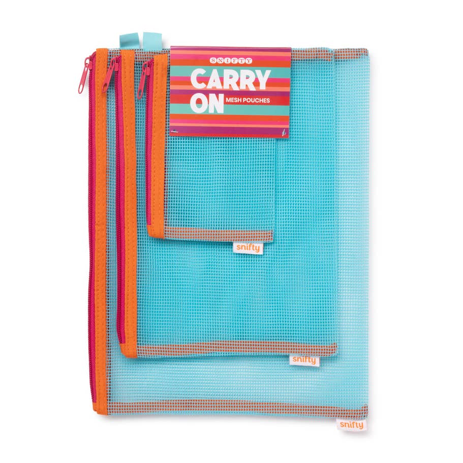 Carry On Mesh Pouches