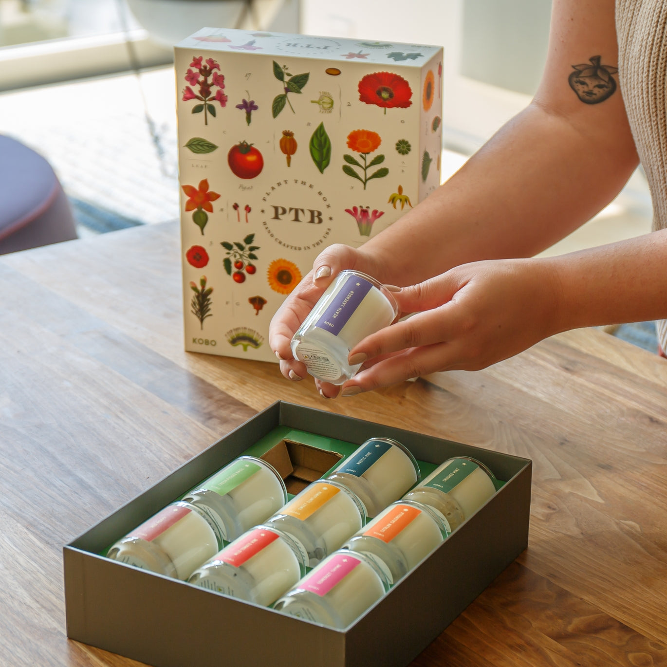 Plant The Box Votive Set