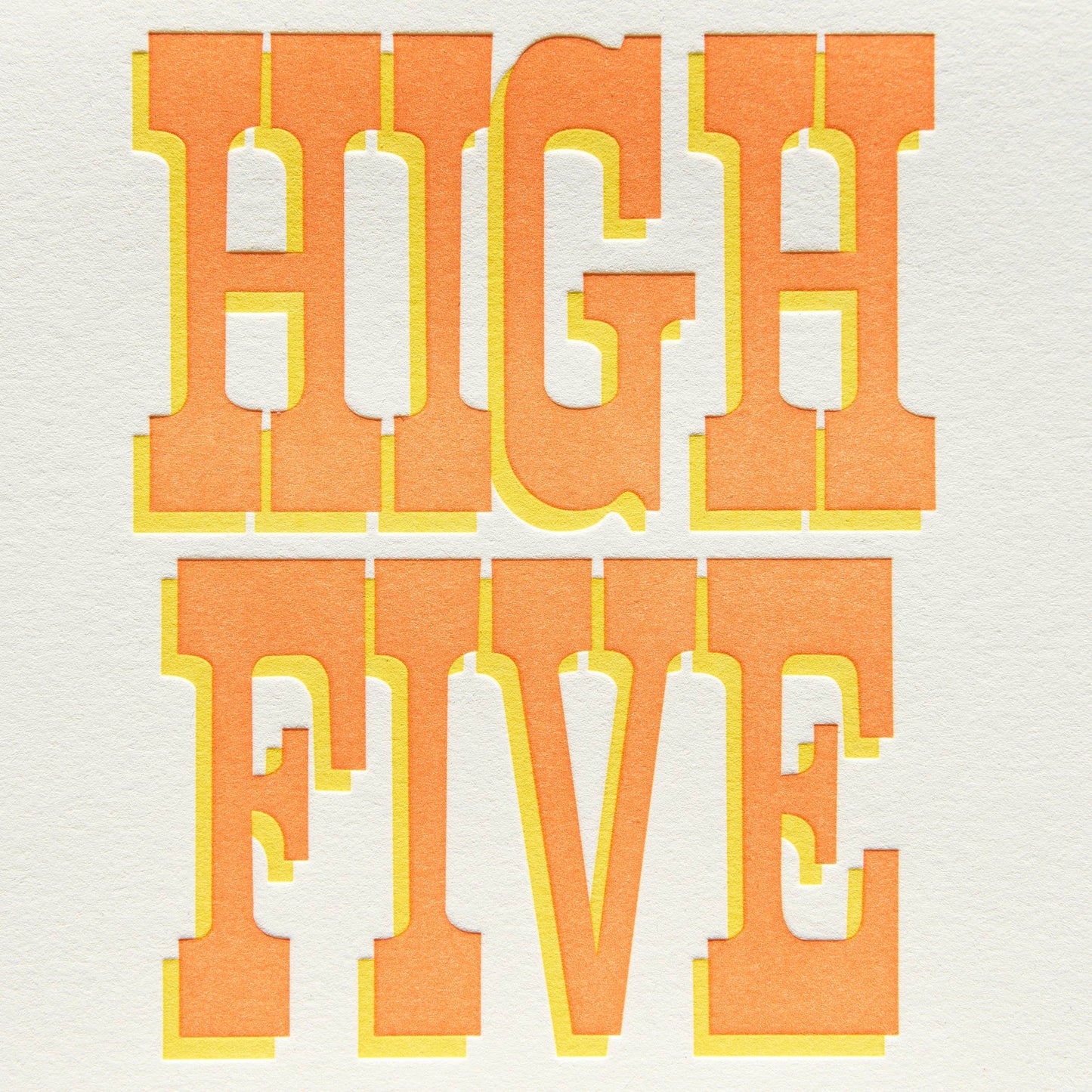 High Five Greeting Card