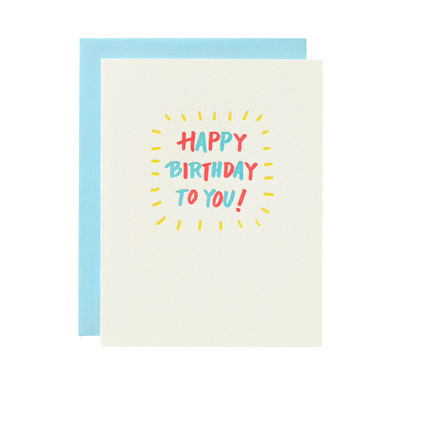 Birthday Burst Greeting Card