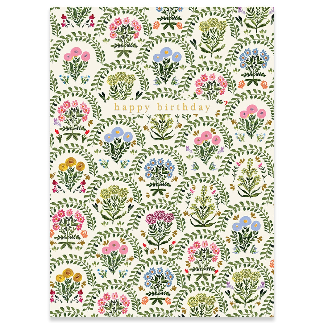 Olive Branch Birthday Card