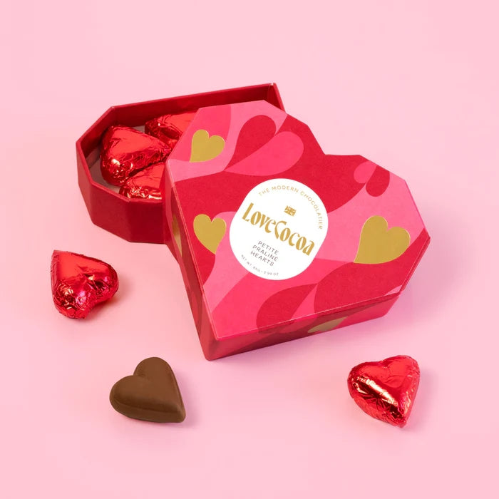 Praline Hearts Mini Truffles Box