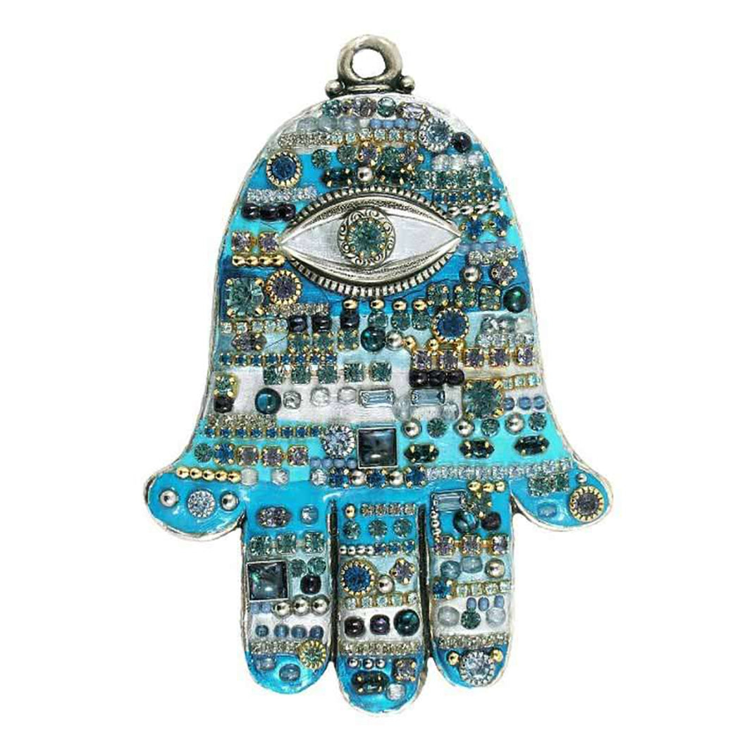Blue Multi-Bright Hamsa