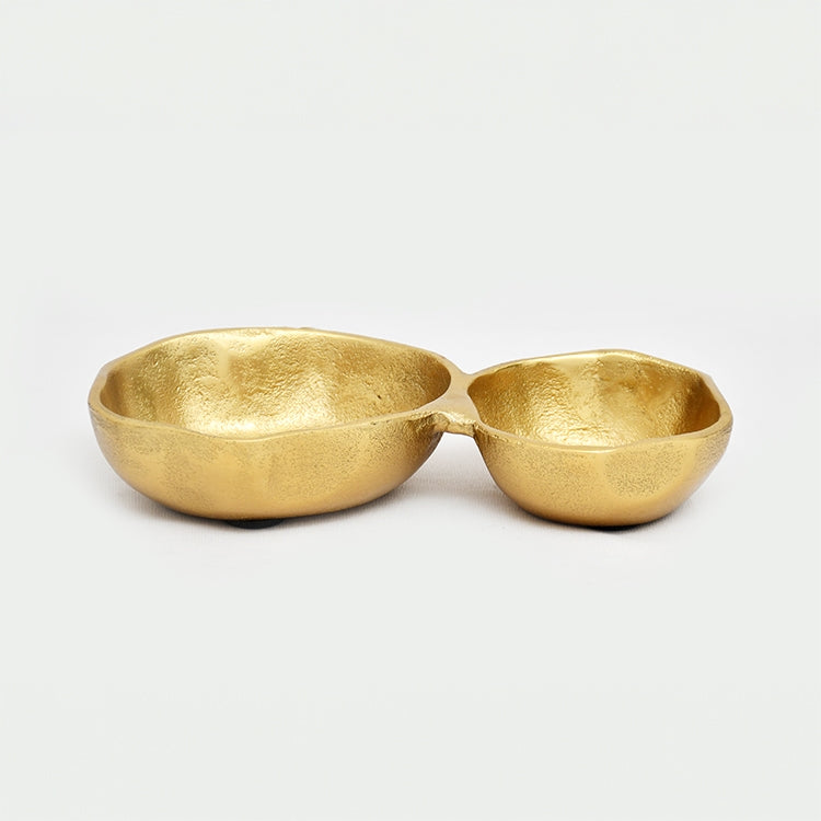 Alum Gold Two Section Bowl