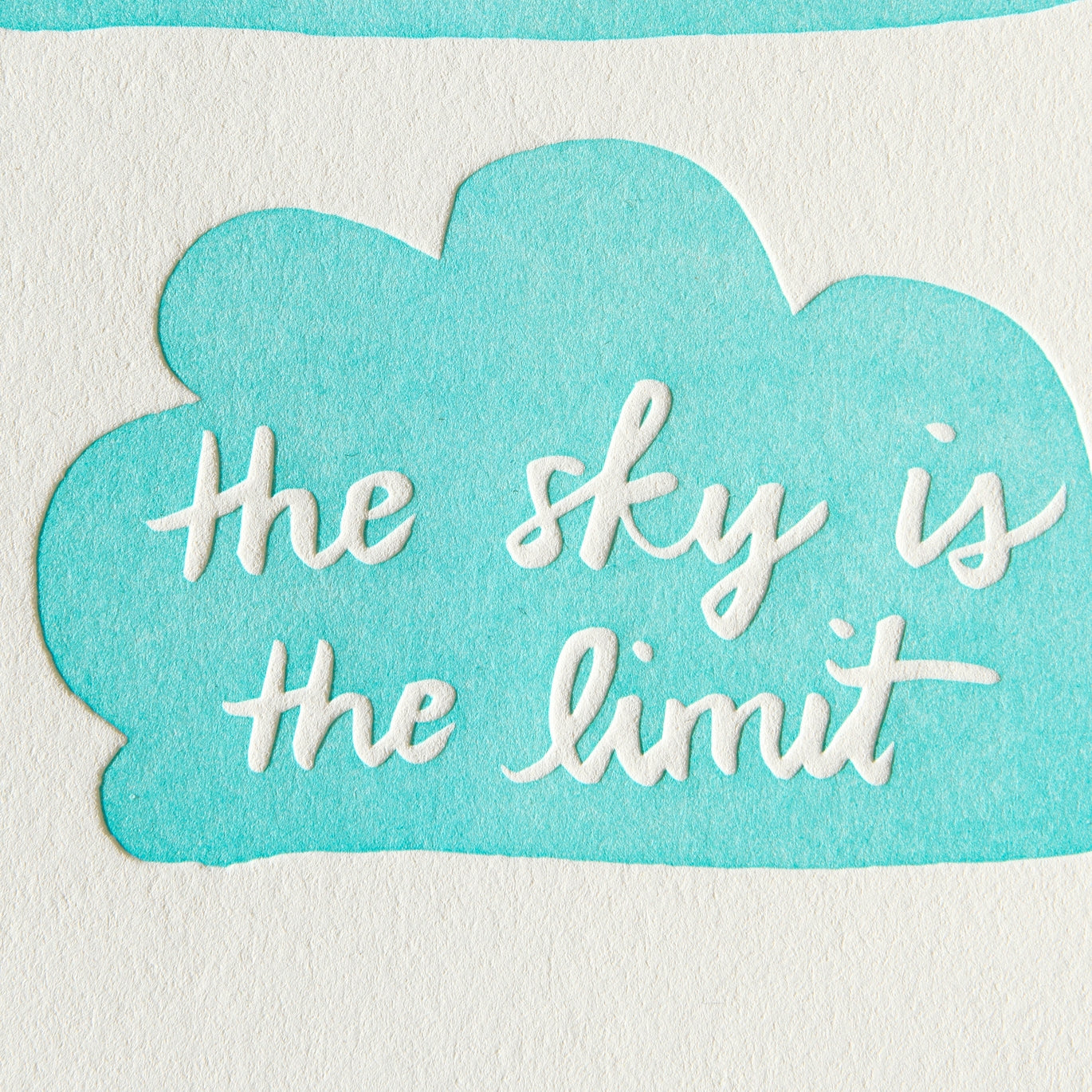 Sky Is the Limit Graduation Greeting Card