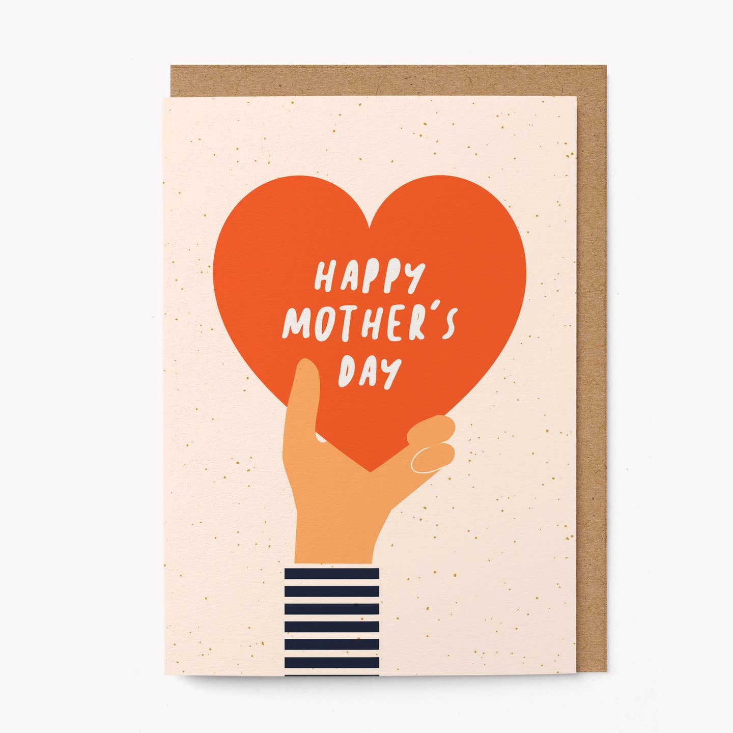 Heart Happy Mother's Day Card