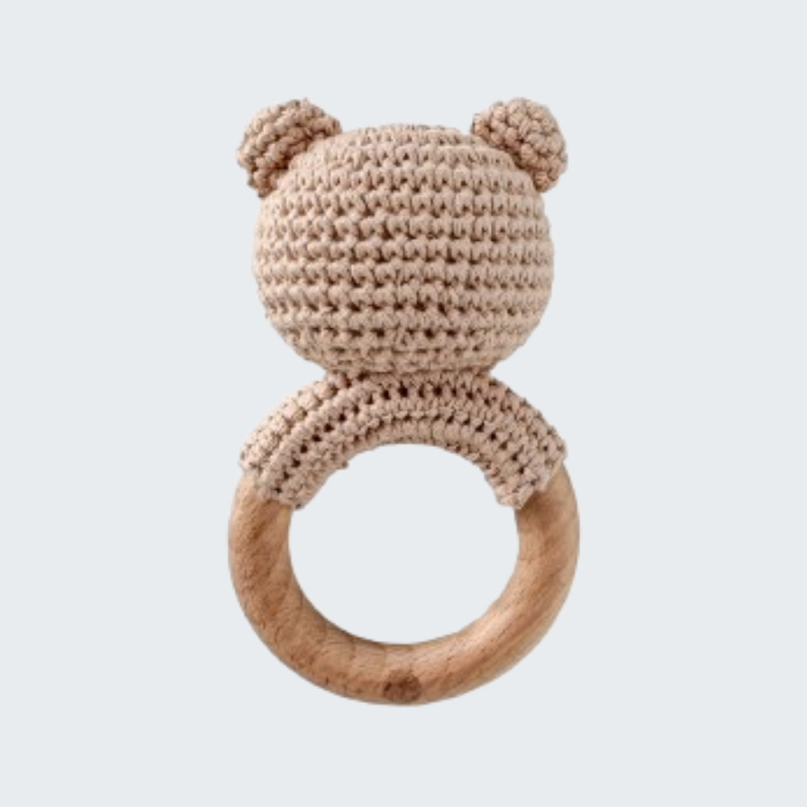 Cotton Crochet Bear Teether