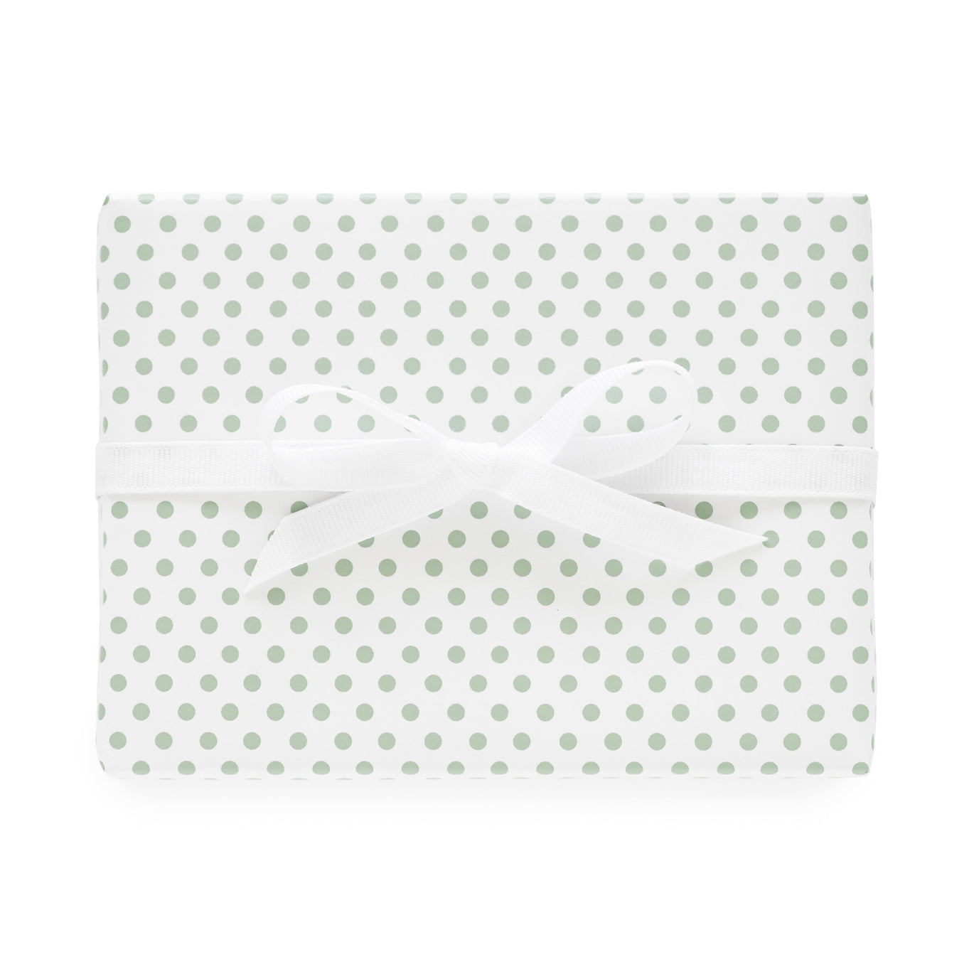 Green Dot Wrapping Paper