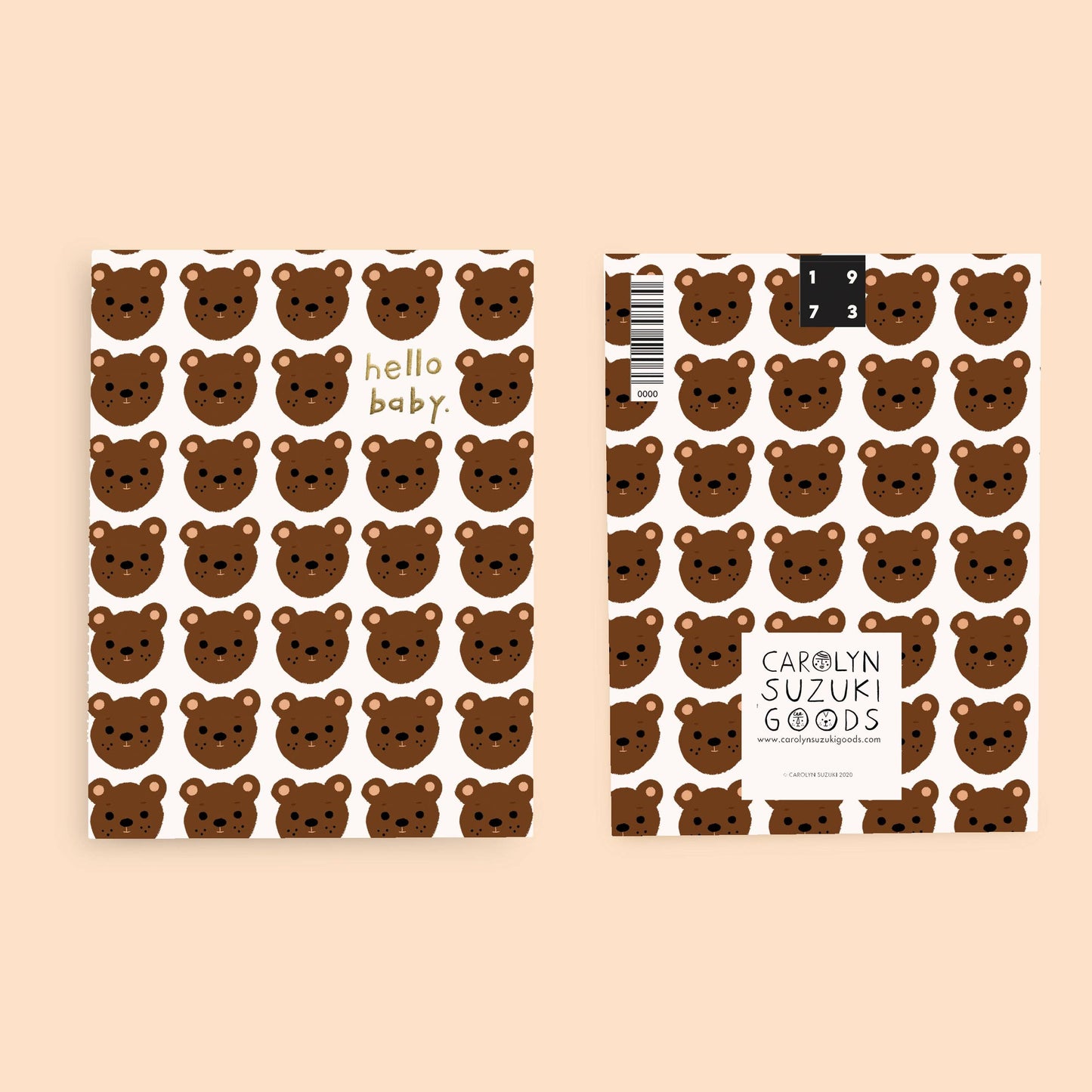 Kuma Baby Card