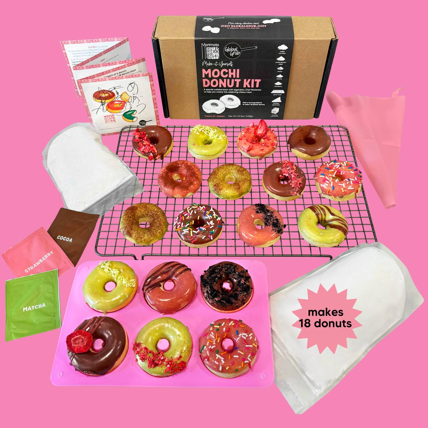 DIY Mochi Donut Kit