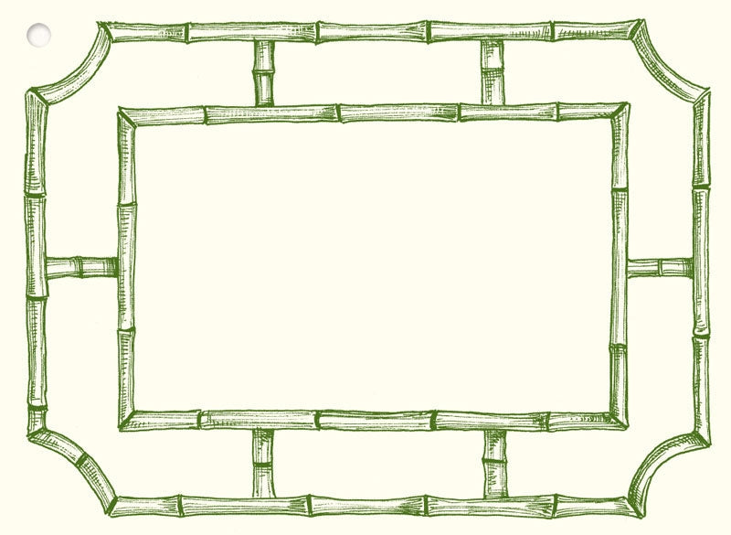 Bamboo Lattice Gift Tags