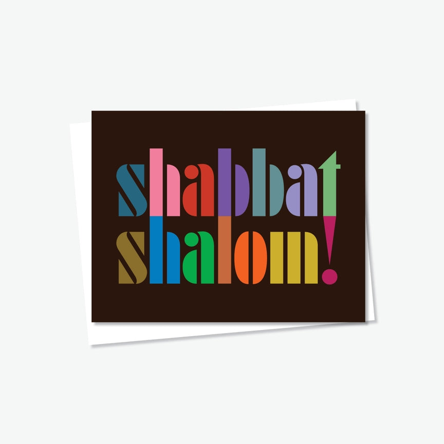 Shabbat Shalom Card