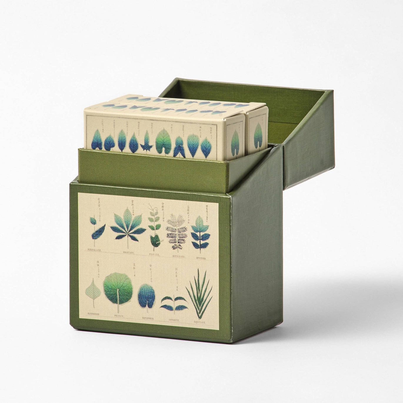 Shapes of Leaves Playing Cards Set