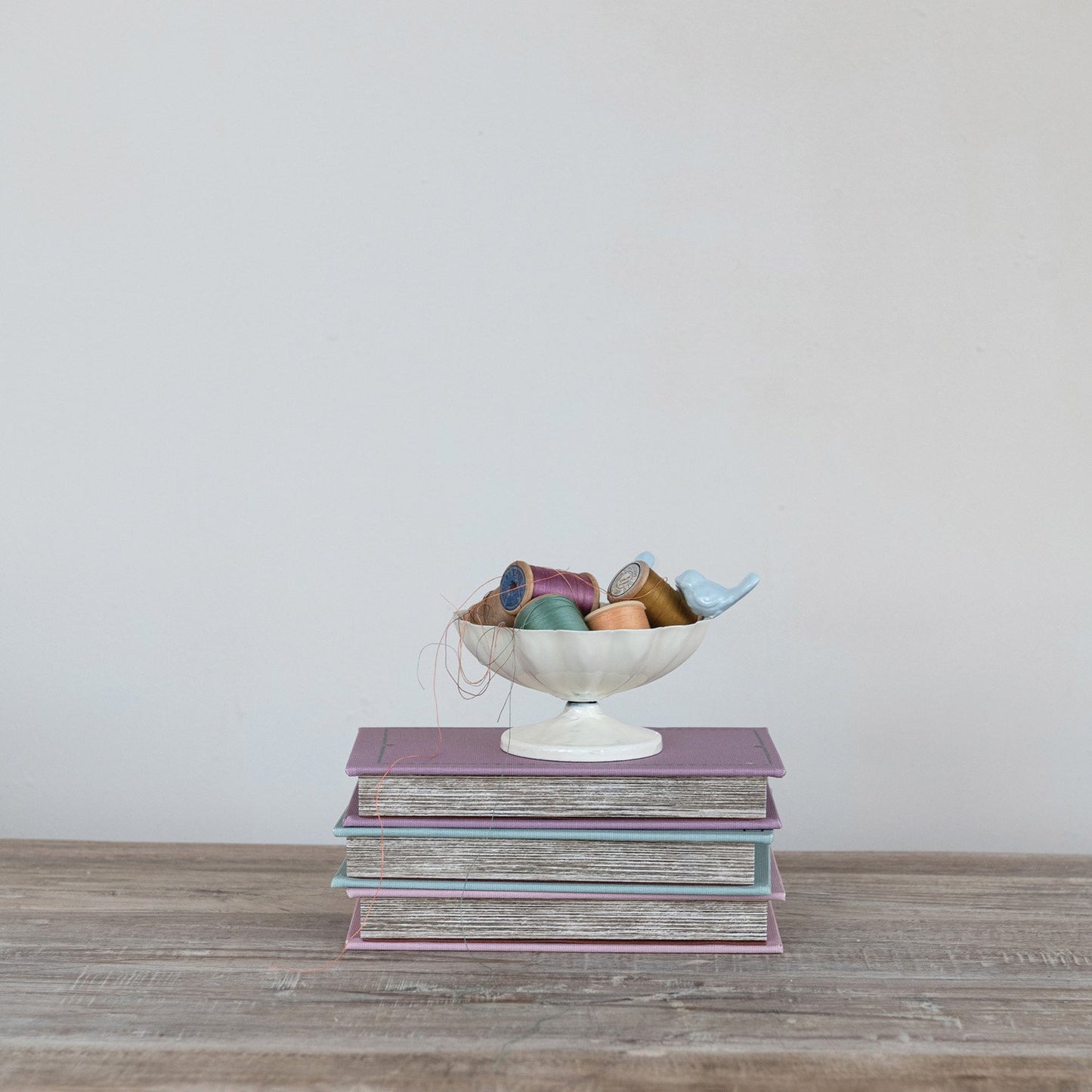 3D Birds on a Rim Decorative Bowl